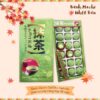 Bánh Mochi Daifuku matcha nhân socola trắng hộp 18 viên