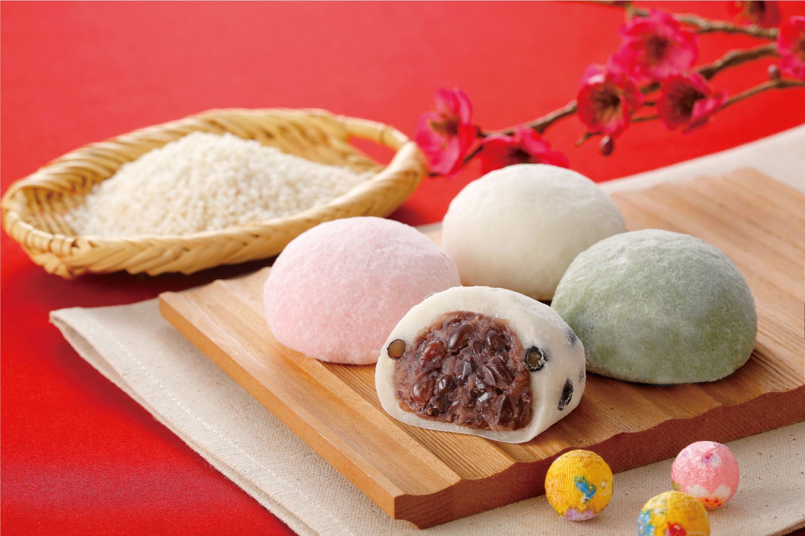bánh mochi Nhật Bản