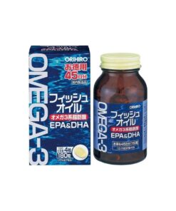 ORIHIRO- Dầu cá Omega 3 (180 viên)