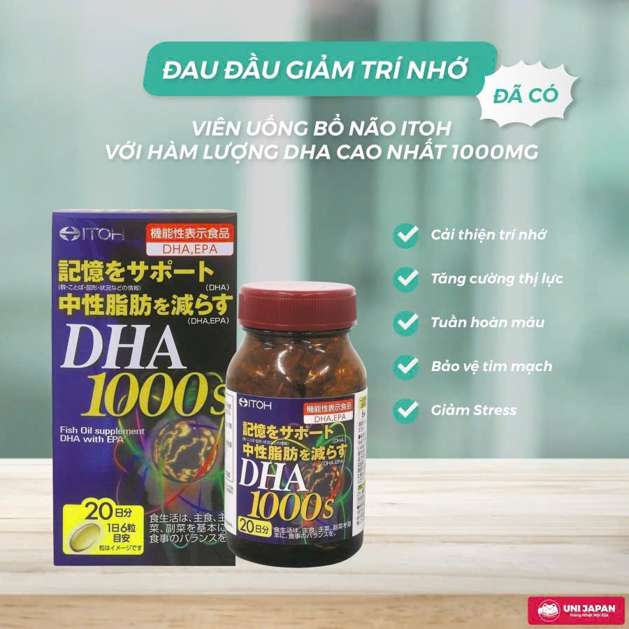 Viên uống bổ não ITOH