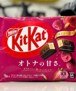 Bánh Kitkat mâm xôi Nhật Bản