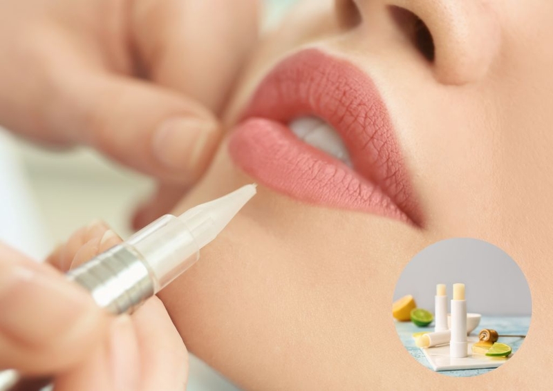 son dưỡng có màu sau phun môi