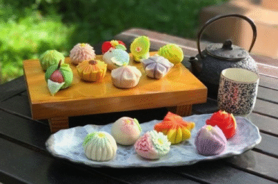 Wagashi bánh Nhật bản